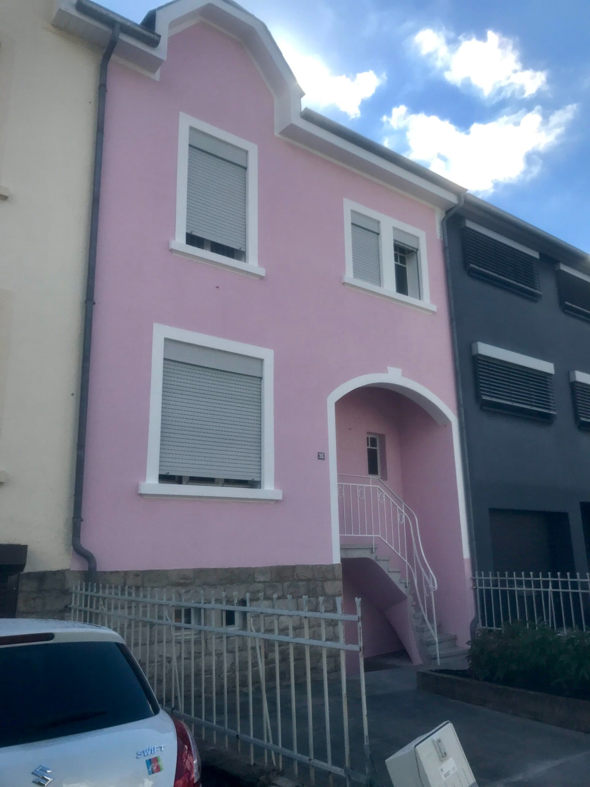 Façade rénovée