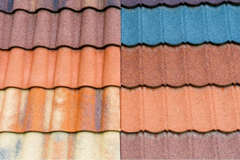 Farbige Dachbeschichtung